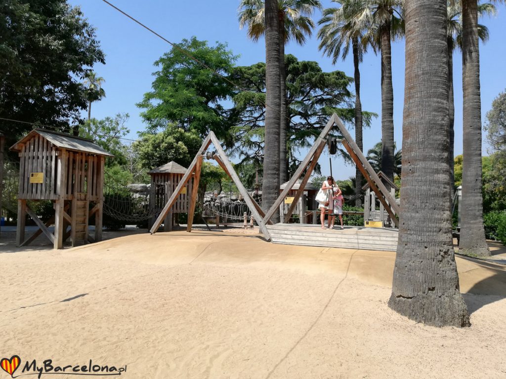 Zoo Barcelona - plac zabaw
